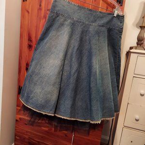 Denim skirt